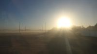 Sandsturm in Swakopmund