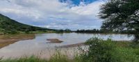 So viel Wasser, dass sich ein See gebildet hat!