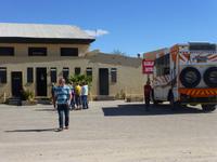 Stopp an Tankstelle