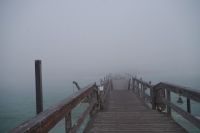 Swakopmund - alte Seebrücke im Nebel