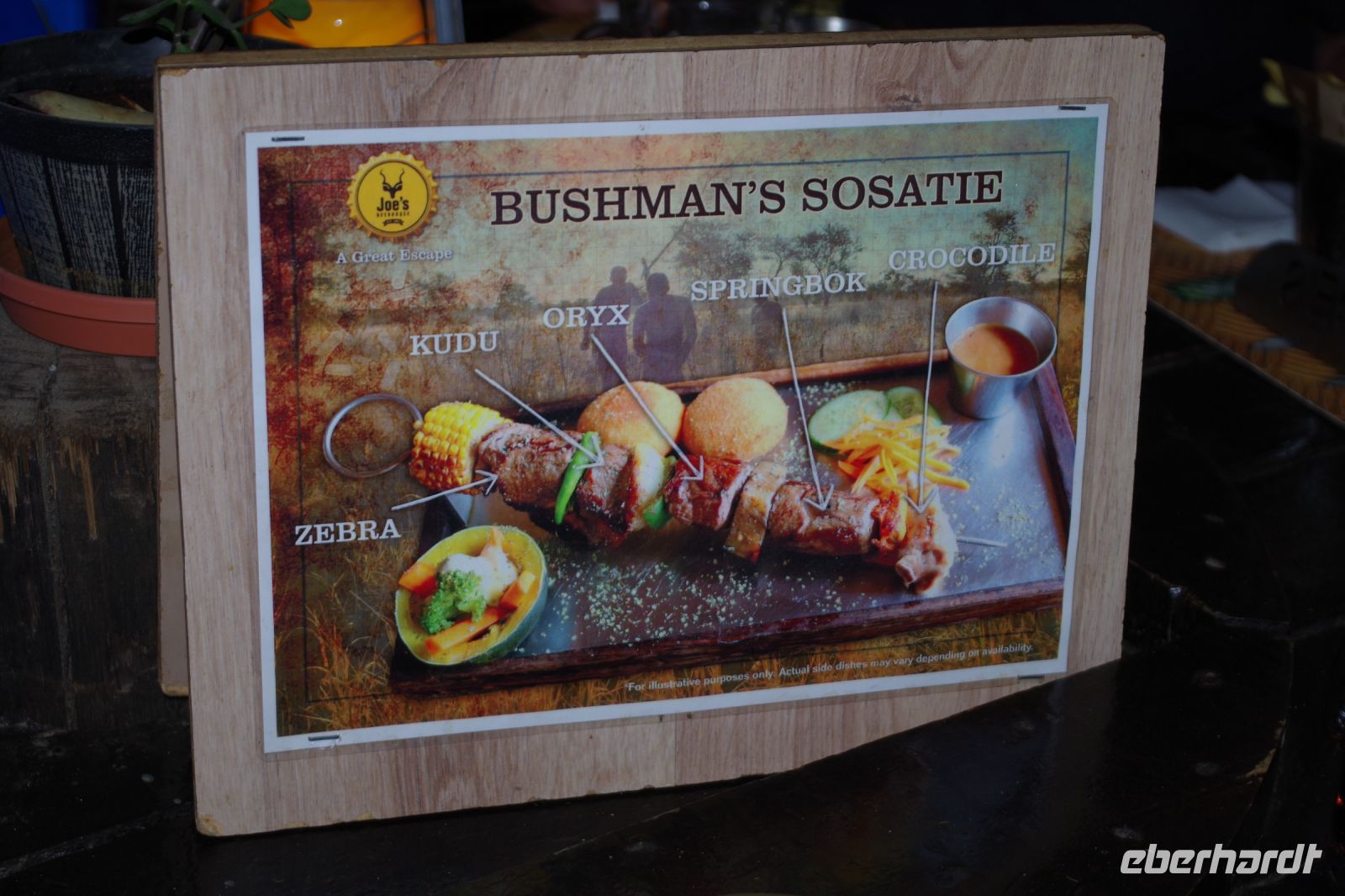 Windhoek - Abendessen in Joe`s Beer house