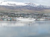Kreuzfahrer in Akureyri