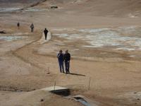 Spaziergang durch das Thermalgebiet