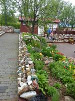 Steinesammlung in Petra´s Steinhaus