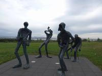 Island, Reykjavik, am Perlan