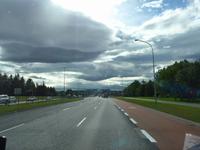 Island, Reykjavik, Wolkenspiel