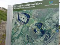 Island, beim Krater Grabrok