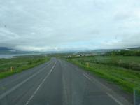 Island, am Fjord vor Akureyri 