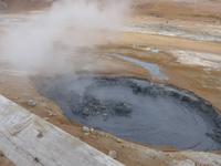 Island, Schlammtöpfe im Hochtemperaturgebiet Namaskard