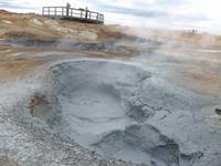 Island, Schlammtöpfe im Hochtemperaturgebiet Namaskard