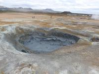 Island, Schlammtöpfe im Hochtemperaturgebiet Namaskard