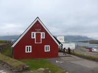 Island, Mittagspause in Djupivogur