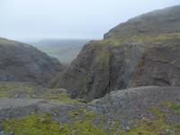 Island, Auffahrt zum Gletscher