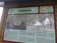 Island, Tafel zur Grassodenkirche