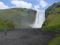 Island, Skogar-Wasserfall