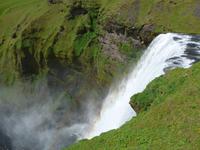Island, Skogar-Wasserfall