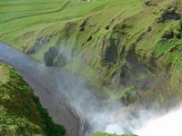 Island, Skogar-Wasserfall