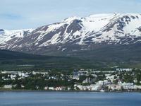 Blick auf Akureyri