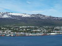 Blick auf Akureyri