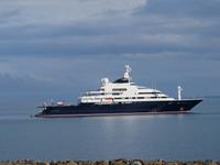 0057 Island - Jacht vor  Reykjavik -