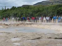 0096 Island -  Ausflug Goldener Kreis - Geysirgebiet -Strokkur