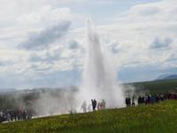 0113 Island -  Ausflug Goldener Kreis - Geysirgebiet - Strokkur