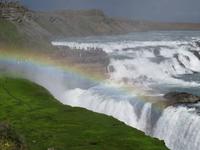 0122 Island -  Ausflug Goldener Kreis - Gullfosswasserfall