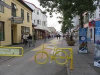 0145 Island -  Reykjavik - Fußgängerzone