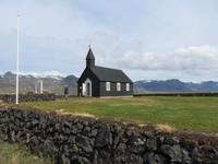 0179 Island -  Halbinsel Snaefellsnes - Kirche