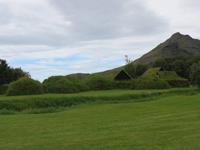 1077 Island - Südküste - Stopp in Skogar - Besuch im Museum