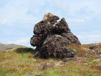 267 Island -  Halbinsel Snaefellsnes - Wanderung am Strand bei Dritvik Djupalonssandur - ein Troll