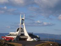 272 Island -  Halbinsel Snaefellsnes -Stykkisholmur - Kirche