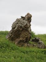 444 Island - Besuch des Godafoss - Troll guckt in die Luft