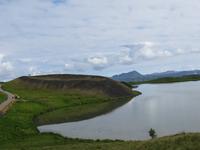 531 Island - am Mückensee - Besuch der Pseudokrater