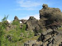 548 Island -  Dimmuborgir - Besuch der Schwarzen Burgen