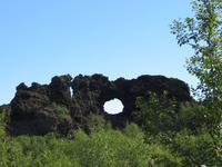 550 Island -  Dimmuborgir - Besuch der Schwarzen Burgen
