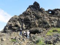 563 Island -  Dimmuborgir - Besuch der Schwarzen Burgen