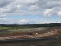 589 Island -  Landschaft bei der Therme Jardbödin