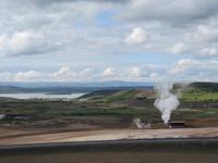 590 Island -  Landschaft bei der Therme Jardbödin