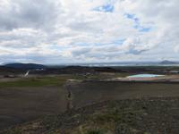 593 Island -  Landschaft bei der Therme Jardbödin