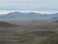 686 Island - Fahrt durch die Aschefelder der Wüste der Missetäter