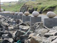 743 Island - Steineier in Gleölvik