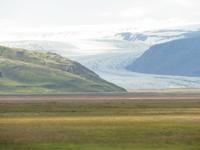 768 Island - Fahrt nach Höfn - Blick zum Gletscher Vatnajökull