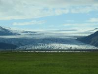 772 Island - Fahrt nach Höfn - Blick zum Gletscher Vatnajökull