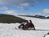 798 Island - Ausflug auf dem Gletscher Vatnajökull - Familie Völker