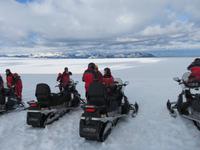 826 Island - Ausflug auf dem Gletscher Vatnajökull