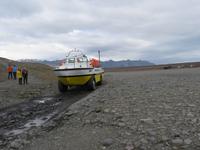 896 Island - Gletscherlagune Jökulsarlon Amphibienfahrzeug