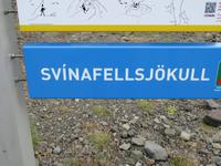 958 Island - Fahrt entlang der Südküste - Stopp am Gletscher Svinafellsjökull