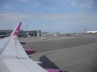 Auf dem Flughafen in Reykjavik