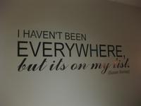 Im Frühstücksraum unseres Hotels in Reykjavi